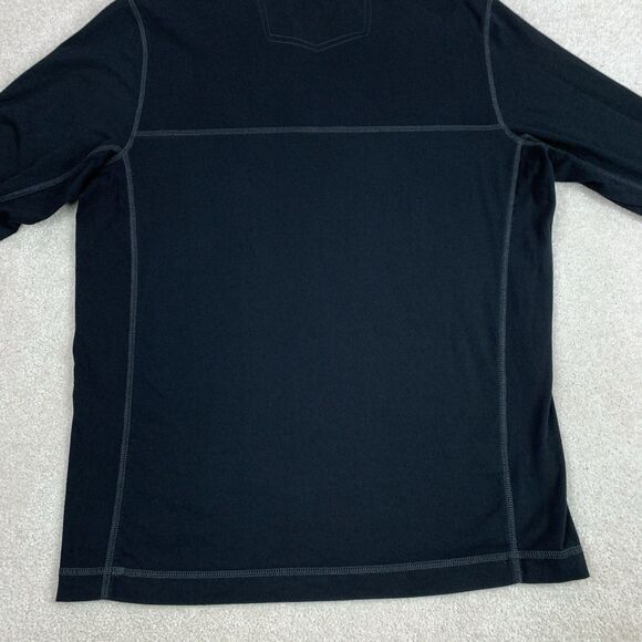 Eddie Bauer Travex Shirt Men's Size Med Performance Stretch 1/4 Zip Outdoor - Picture 11 of 16